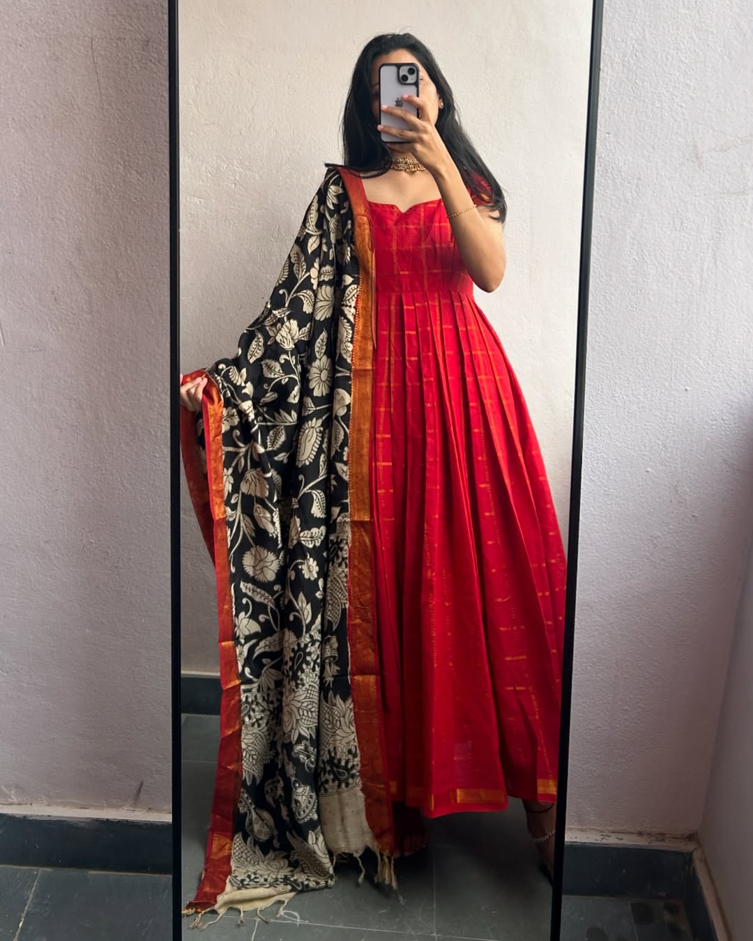 Sharanya Flared Kurta & Dupatta