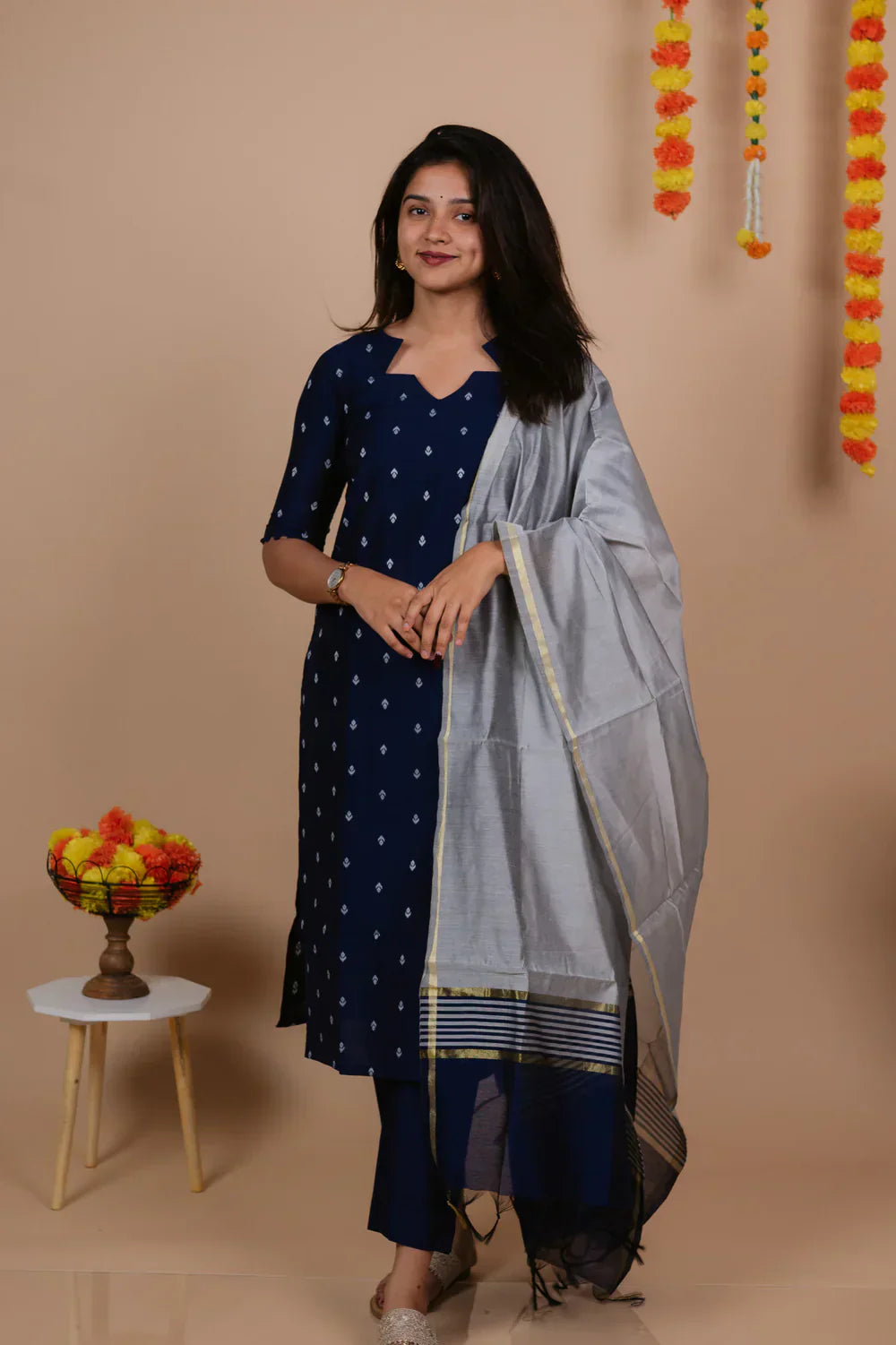 Shrungar Kurti & Pant And Dupatta Set