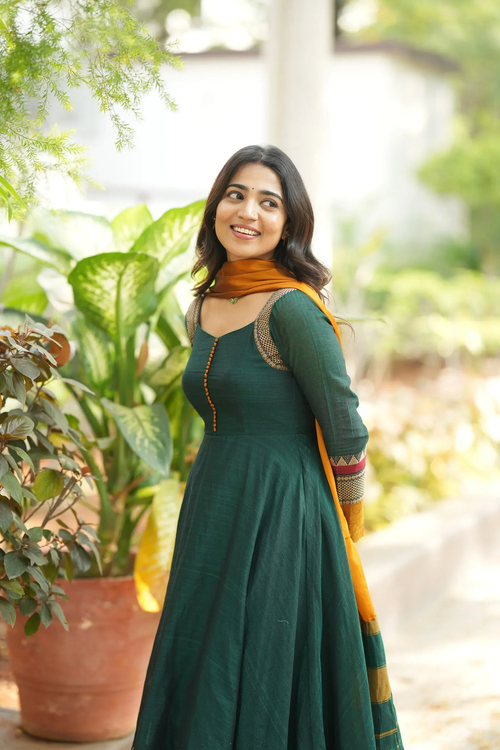 Shrungar Pure Handloom Anarkali