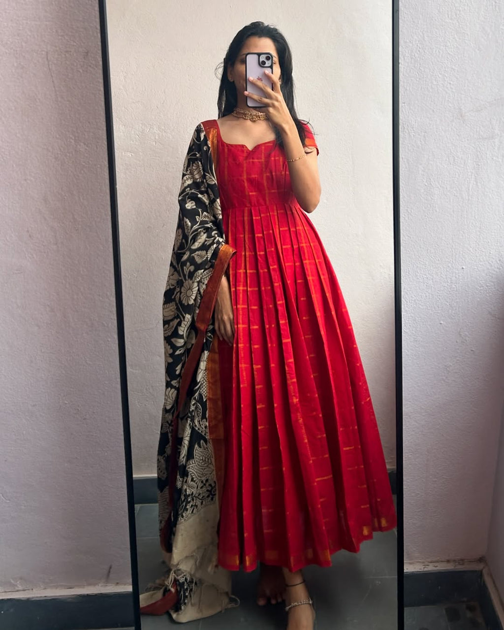 Sharanya Flared Kurta & Dupatta