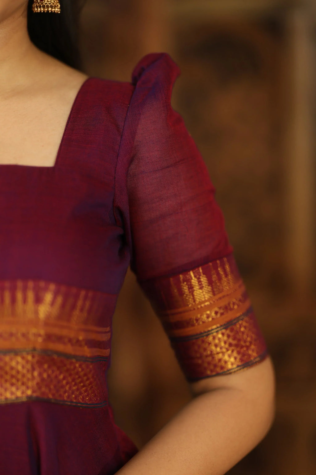 Yamuna Pure Cotton Anarkali