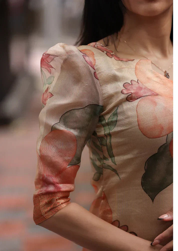 Mari Glow Top & Dupatta Set