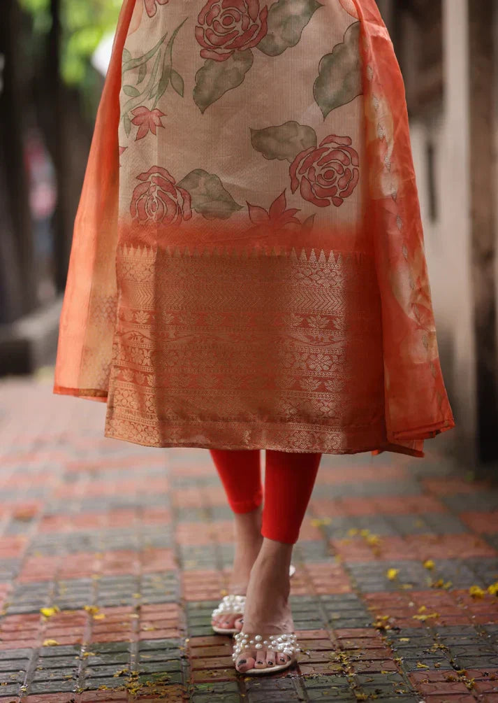 Mari Glow Top & Dupatta Set